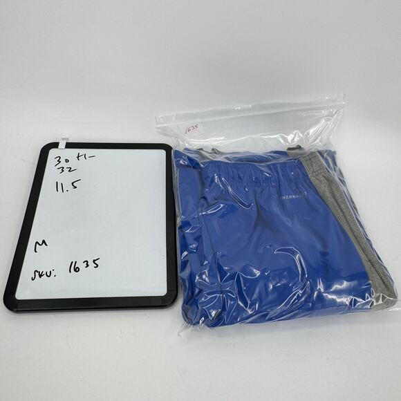 Nike Sweatpants Mens Medium Knockout KO Fleece Blue Gray Therma-Fit Relaxed Fit - Picture 11 of 11